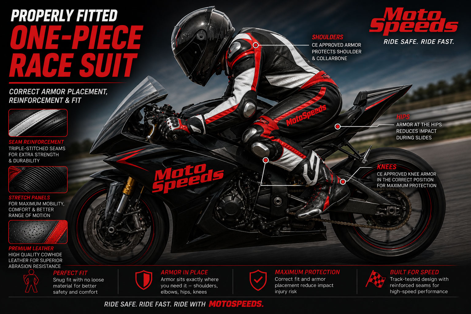 How to Choose a Motorcycle Race Suit for Your First Track Day