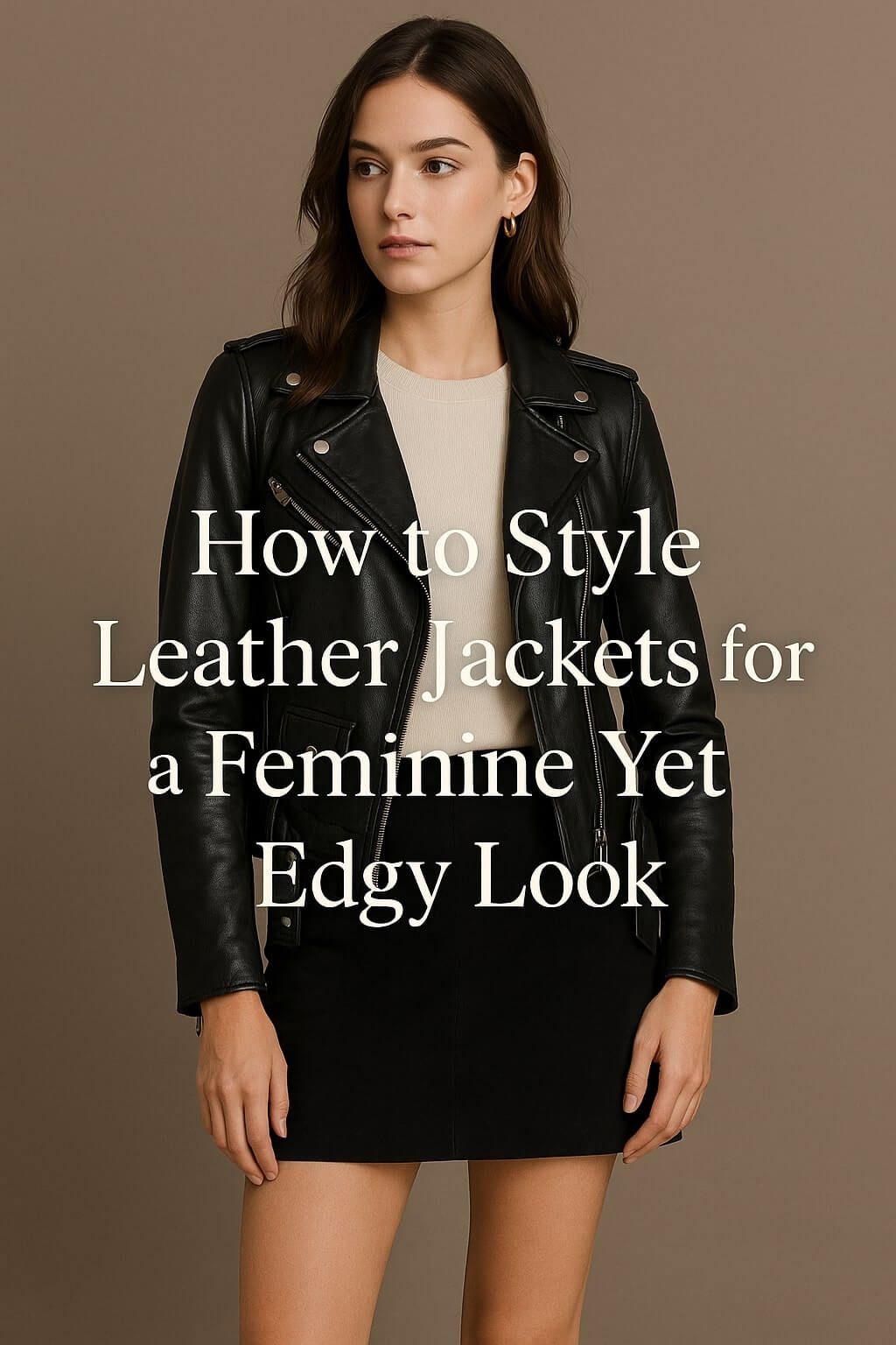 feminine edgy biker jacket Leather Jackets Women Best Leather Jackets Online Shop