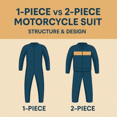 Trajes de carreras de una pieza frente a trajes de dos piezas