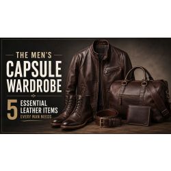 5 Essential Leather Items Every Man Needs