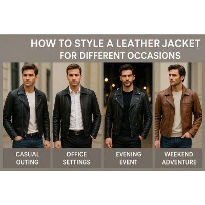 How to Style a Leather Jacket for Different Occasions
