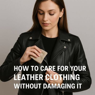 How to Care for Your Leather Clothing Without Damaging It