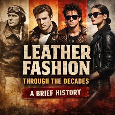 La mode du cuir à travers les décennies