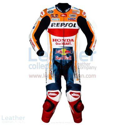 マルク・マルケス 2019年 ホンダ レプソル MotoGP レーススーツを実際に試着