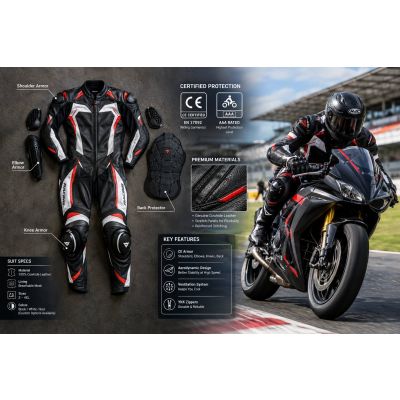 nderstanding motorcycle gear specifications and safety ratings for protective leather suits and racing gear