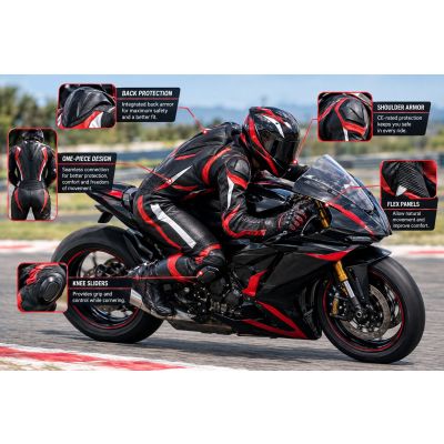 Motorcycle track day checklist for choosing the right racing suit fit and armor