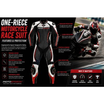 One-Piece Motorcycle Race Suits Explained: Features, Fit, and Use