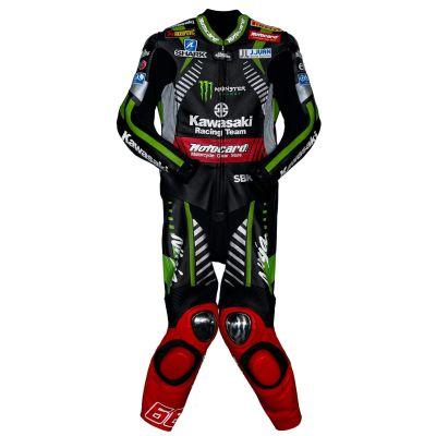 トム・サイクス カワサキ WSBK 2018 レザースーツ