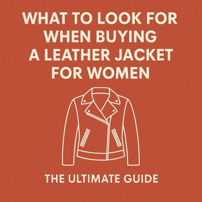 Qué tener en cuenta al comprar una chaqueta de cuero para mujer