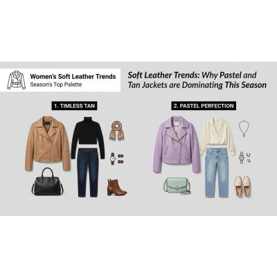 Why Pastel and Tan Jackets are Dominating This Season