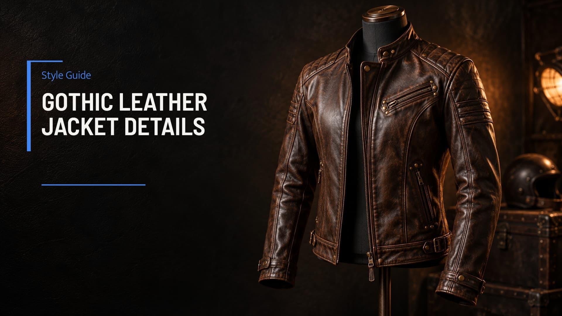Stylish White Gothic Leather Jacket - Shop Now for Unique Style!