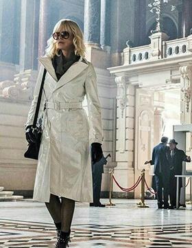 Giacca di Pelle Atomic Blonde