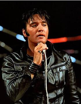 Chaqueta de Cuero Elvis Presley
