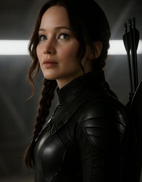 Giacca Pelle Hunger Games