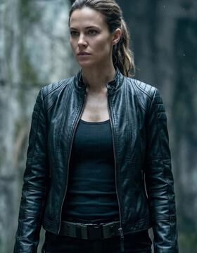 Giacca di Pelle Tomb Raider da Donna