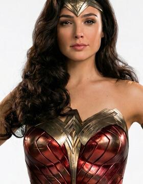 Giacca Leather Wonder Woman