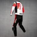 Honda Motorbike Racing Leather Suit left side view