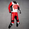 Honda Motorbike Racing Leather Suit right view