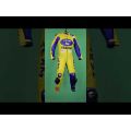 VR46 Team Motorcycle Racing Leather Suit