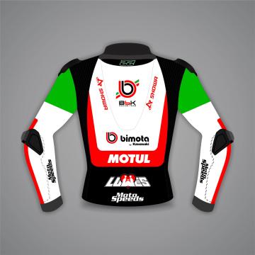 Alex Lowes Motorcycle Racing Jacket Kawasaki SBK 2026