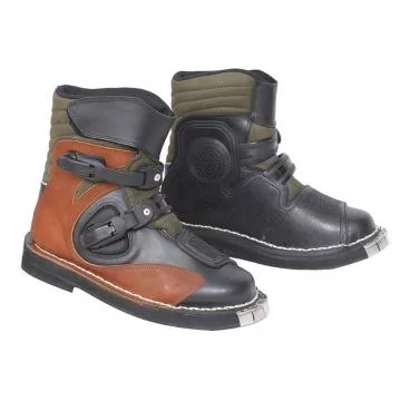 Ankle high motorcycle boots best sale