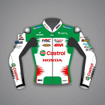 Castrol Leather Jacket Johann Zarco MotoGP 2025