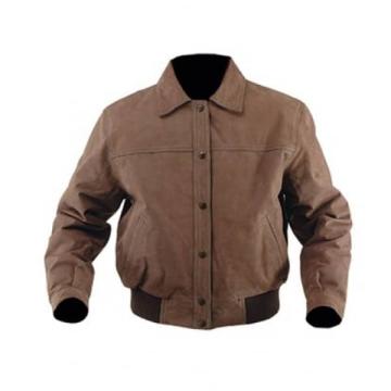 Nubuck Pilot Leather Jacket