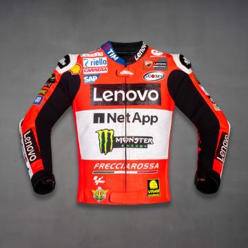 Francesco Bagnaia Ducati Lenovo Jacke Britisches GP 2024