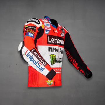 Francesco Bagnaia Ducati Lenovo Jacke Britisches GP 2024