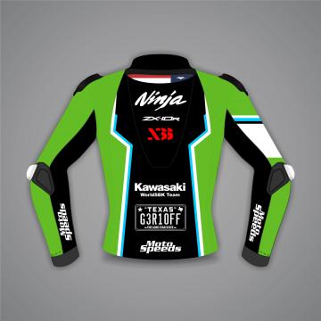 Kawasaki race leathers