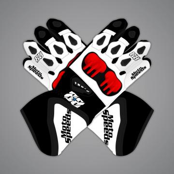 Miguel Oliveira gloves