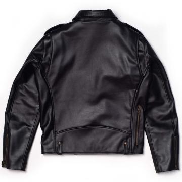 Heritage Black Leather Car Jacket