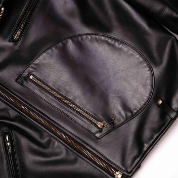 Heritage Black Leather Car Jacket