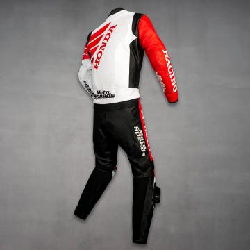 Honda Motorbike Racing Leather Suit