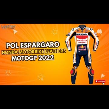 Pol Espargaro Cuirs de Moto Honda MotoGP 2022