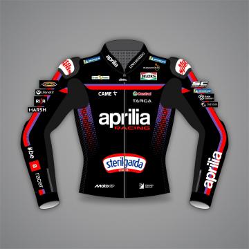 Jorge Martin Leather Jacket Aprilia Racing MotoGP 2026