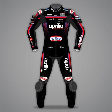 aprilia racing leather suit