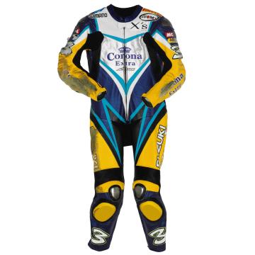 Full Body Leather Motorcycle Suit