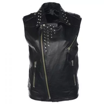 Biker vest jacket best sale