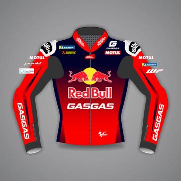 Pedro Acosta Red Bull Leather Biker Jacket MotoGP 2024