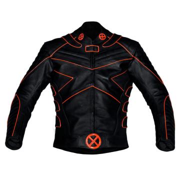 Men Moto Leather Jacket