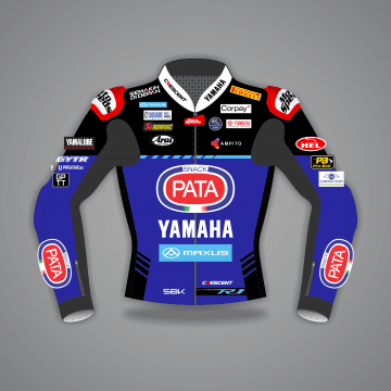 Jaqueta Moto Yamaha Jonathan Rea SBK 2025