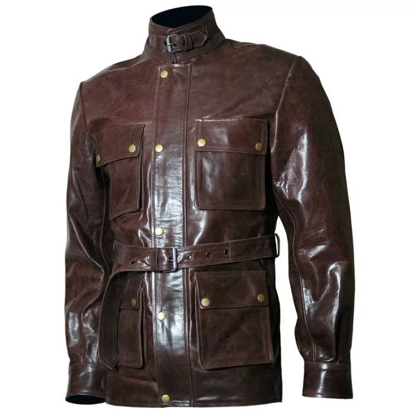 Brad Pitt Leather Jacket Curious Case of Benjamin Button