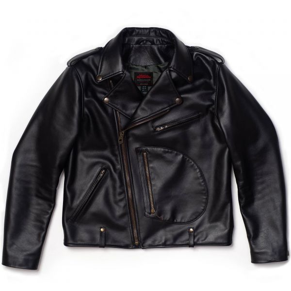 leather car jacket