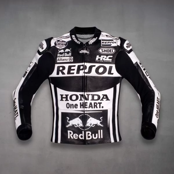 Honda repsol leather jacket hot sale