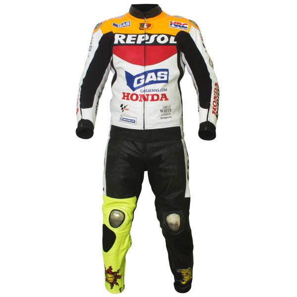 Valentino Rossi Repsol Honda MotoGP 2003 Leathers Valentino Rossi Honda MotoGP