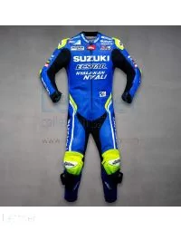 Alex Rins Suzuki suit