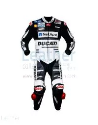 black racing suit