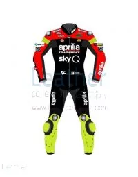 Andrea Iannone Leather Suit front view