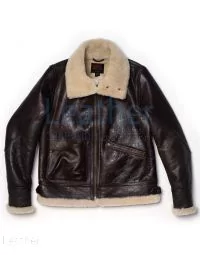 giacca bomber in shearling b3